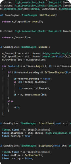 Engine Development card